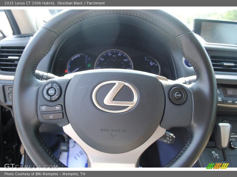  2015 CT 200h Hybrid Steering Wheel