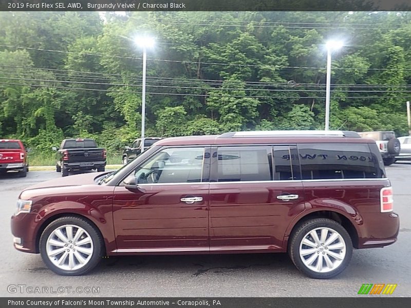  2019 Flex SEL AWD Burgundy Velvet