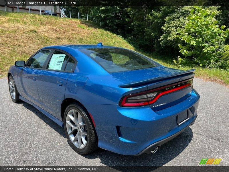 Frostbite / Black 2023 Dodge Charger GT