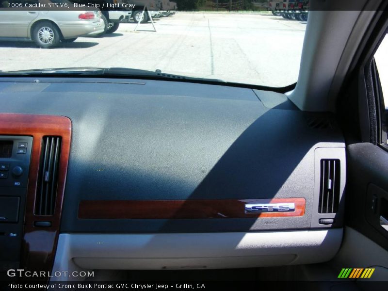 Blue Chip / Light Gray 2006 Cadillac STS V6