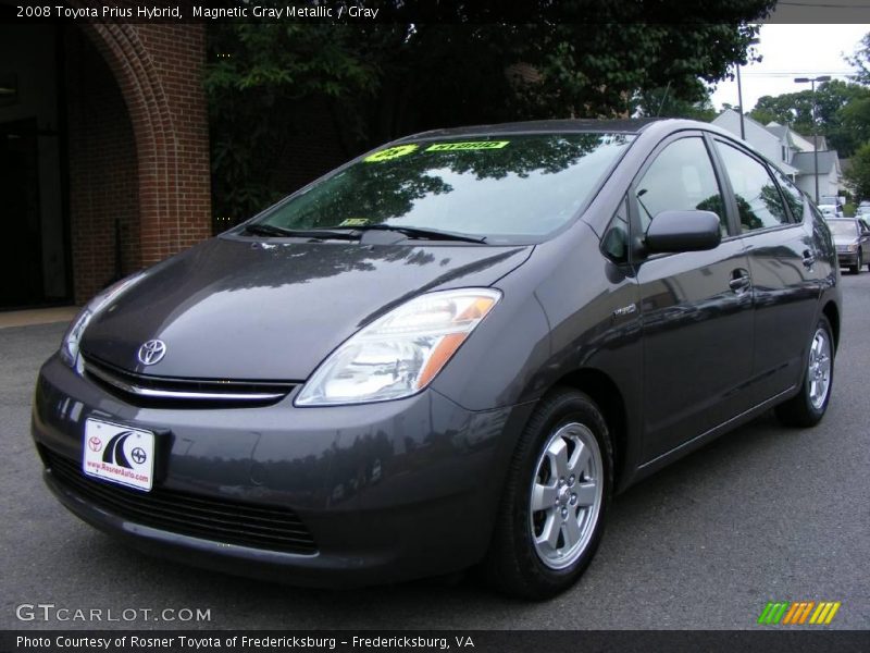 Magnetic Gray Metallic / Gray 2008 Toyota Prius Hybrid