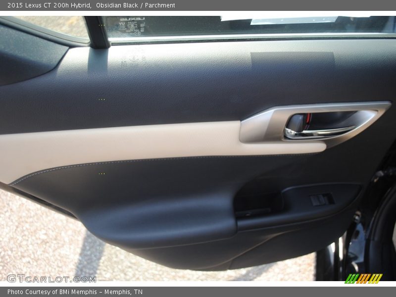 Obsidian Black / Parchment 2015 Lexus CT 200h Hybrid