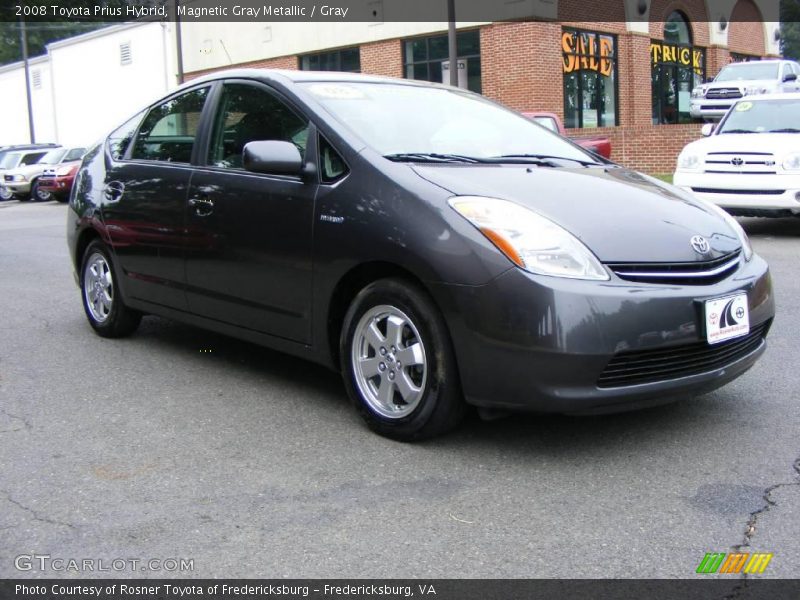 Magnetic Gray Metallic / Gray 2008 Toyota Prius Hybrid