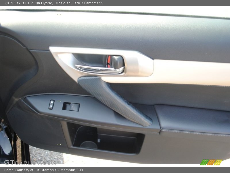 Obsidian Black / Parchment 2015 Lexus CT 200h Hybrid