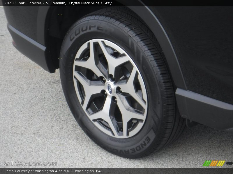 Crystal Black Silica / Gray 2020 Subaru Forester 2.5i Premium