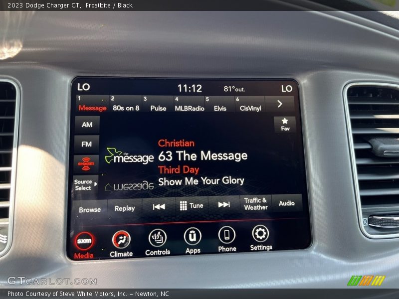Audio System of 2023 Charger GT