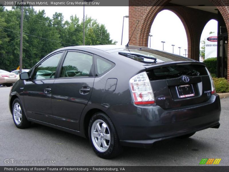 Magnetic Gray Metallic / Gray 2008 Toyota Prius Hybrid