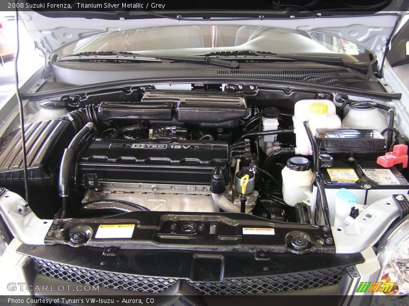 Titanium Silver Metallic / Grey 2008 Suzuki Forenza