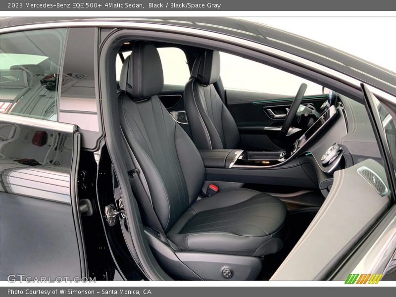 Black / Black/Space Gray 2023 Mercedes-Benz EQE 500+ 4Matic Sedan