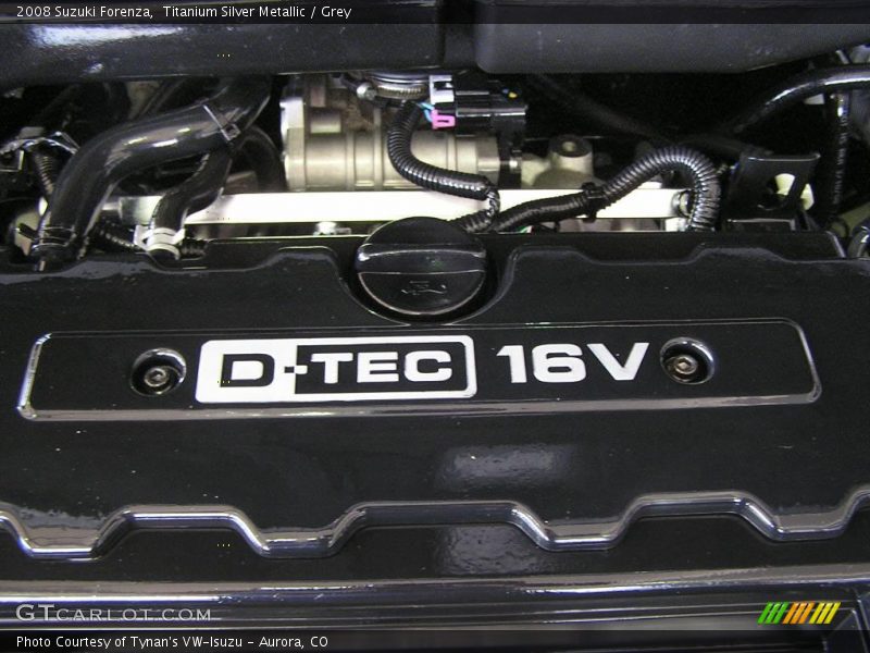 Titanium Silver Metallic / Grey 2008 Suzuki Forenza