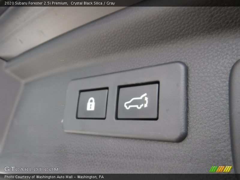 Crystal Black Silica / Gray 2020 Subaru Forester 2.5i Premium