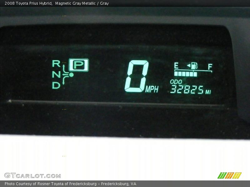 Magnetic Gray Metallic / Gray 2008 Toyota Prius Hybrid