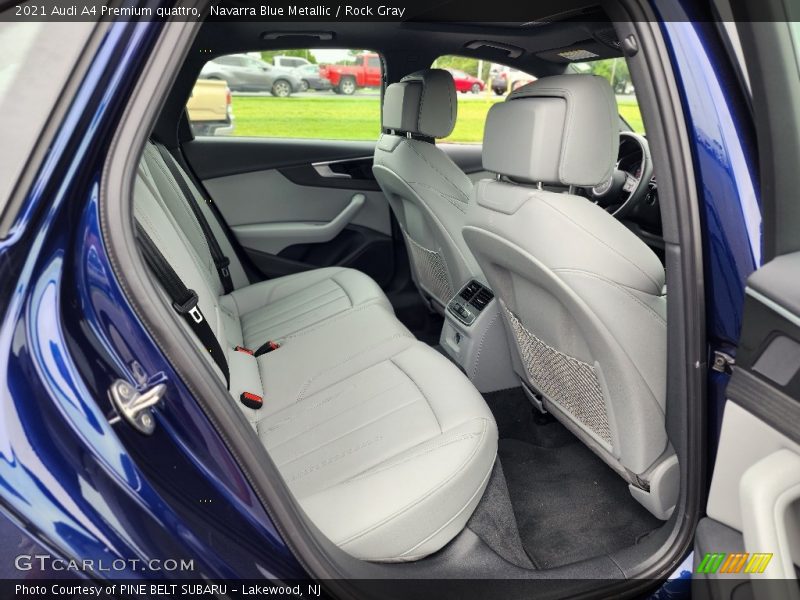 Rear Seat of 2021 A4 Premium quattro