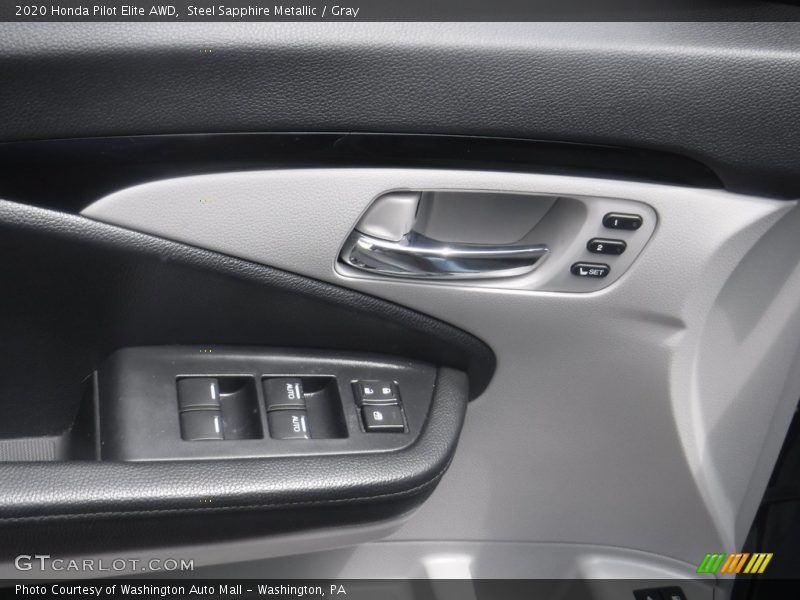 Door Panel of 2020 Pilot Elite AWD