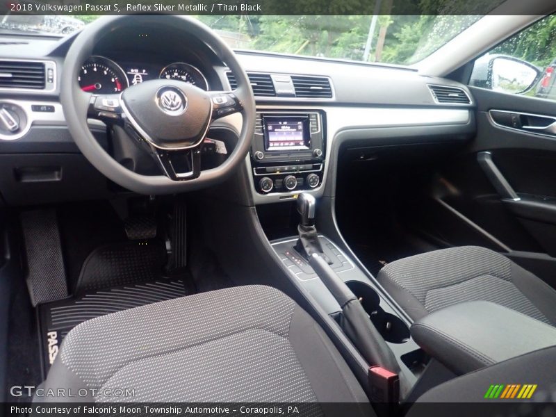  2018 Passat S Titan Black Interior
