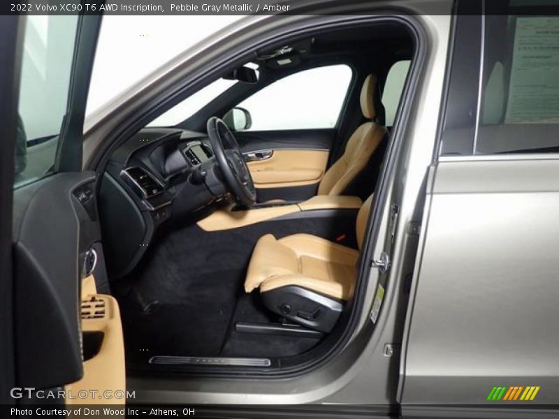  2022 XC90 T6 AWD Inscription Amber Interior