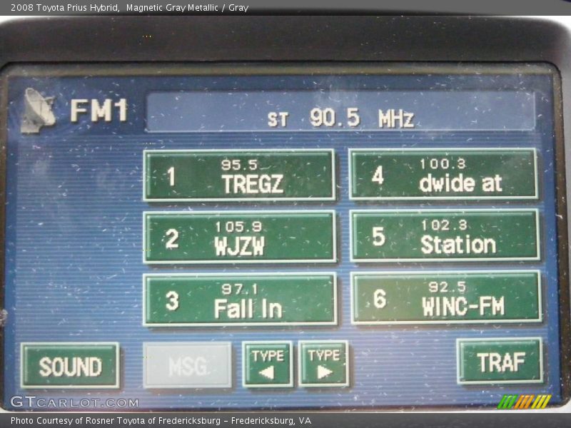 Magnetic Gray Metallic / Gray 2008 Toyota Prius Hybrid