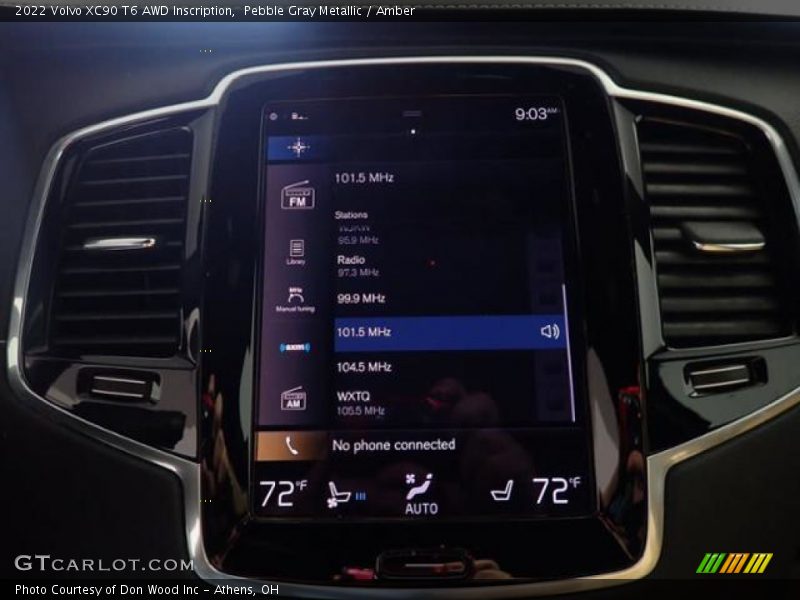 Controls of 2022 XC90 T6 AWD Inscription