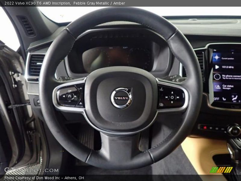  2022 XC90 T6 AWD Inscription Steering Wheel