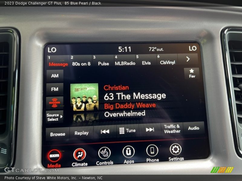 Audio System of 2023 Challenger GT Plus