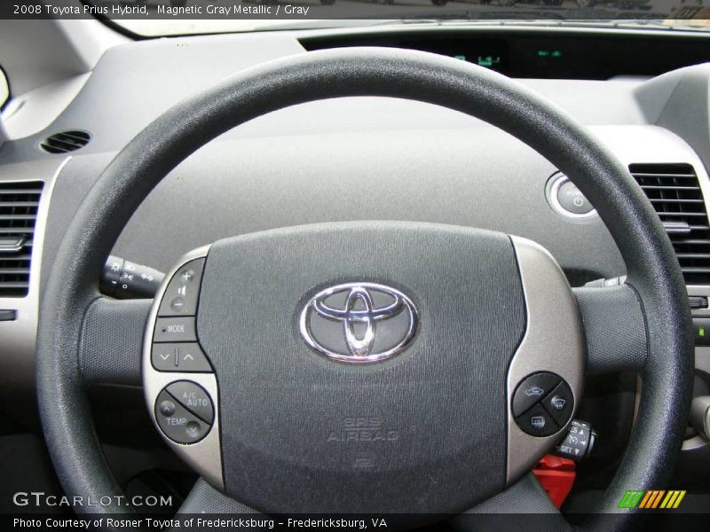 Magnetic Gray Metallic / Gray 2008 Toyota Prius Hybrid