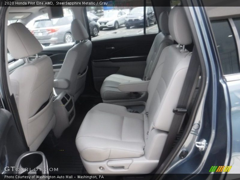 Rear Seat of 2020 Pilot Elite AWD