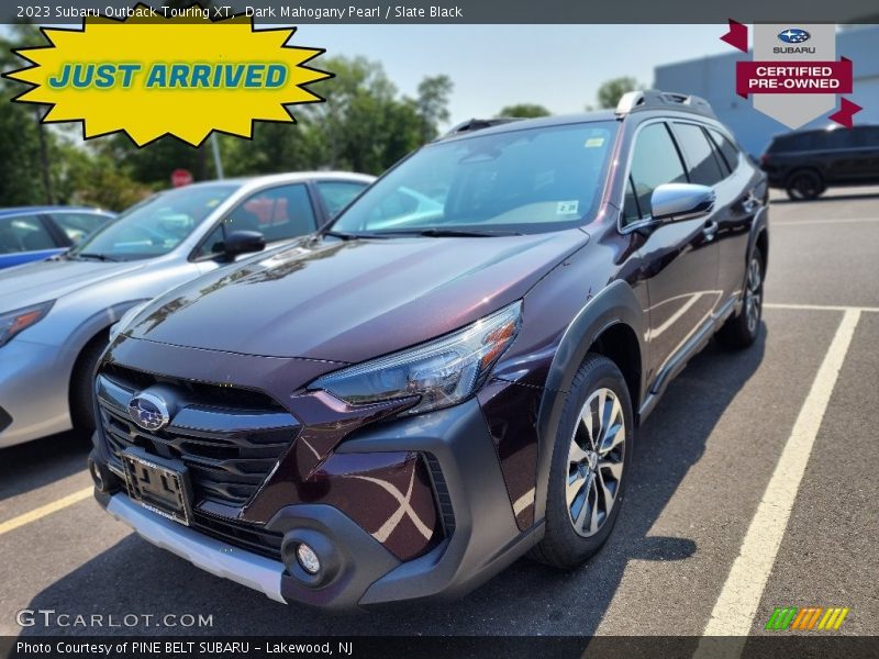 Dark Mahogany Pearl / Slate Black 2023 Subaru Outback Touring XT