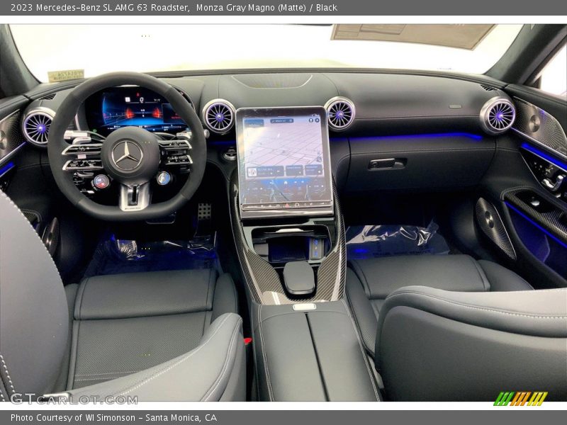 Dashboard of 2023 SL AMG 63 Roadster