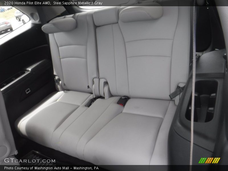 Rear Seat of 2020 Pilot Elite AWD