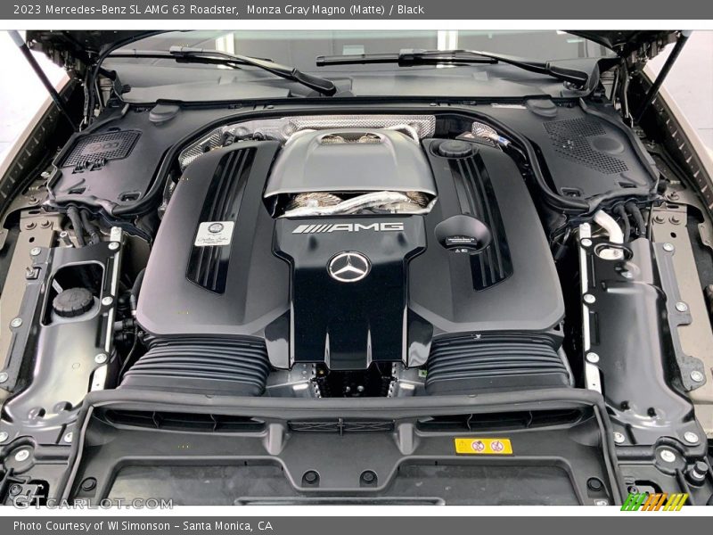  2023 SL AMG 63 Roadster Engine - 4.0 Liter DI biturbo DOHC 32-Valve VVT V8