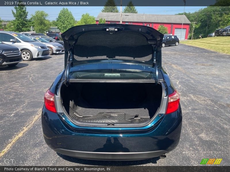 Galactic Aqua Mica / Black 2019 Toyota Corolla L