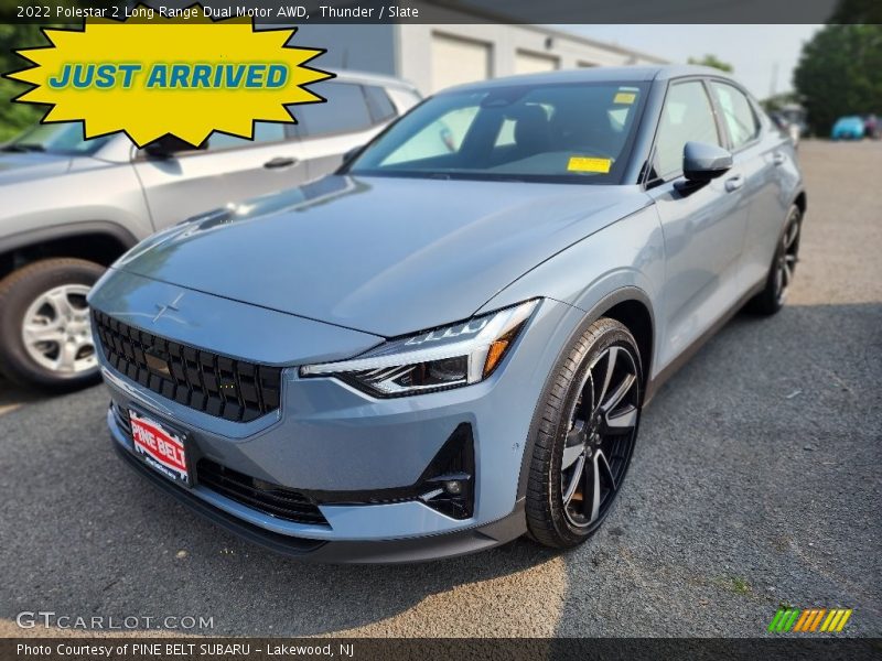 Thunder / Slate 2022 Polestar 2 Long Range Dual Motor AWD
