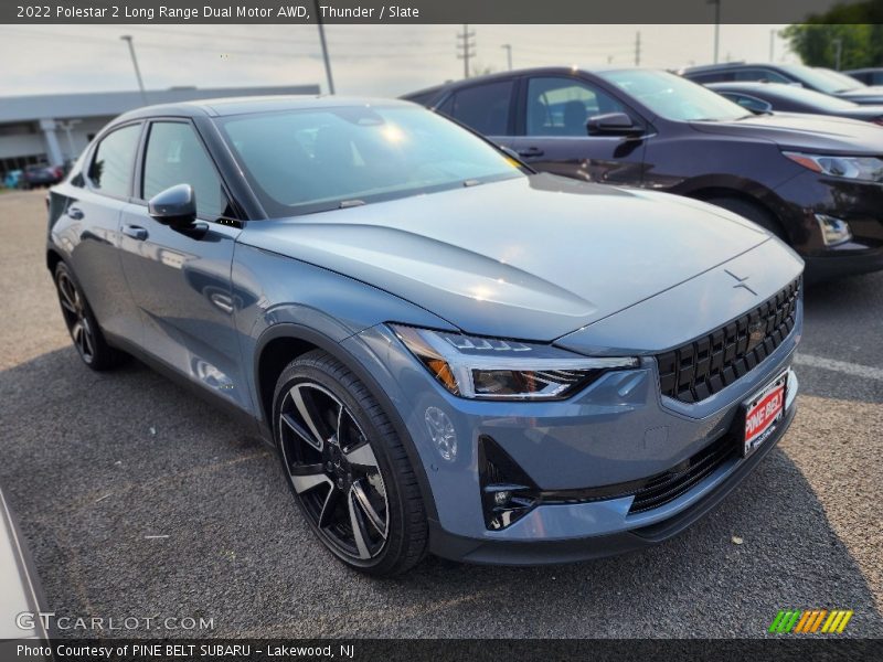 Front 3/4 View of 2022 2 Long Range Dual Motor AWD