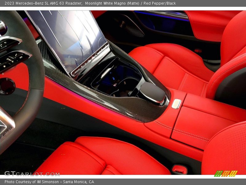 Controls of 2023 SL AMG 63 Roadster