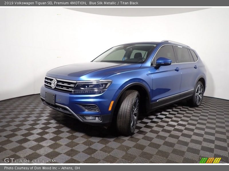 Blue Silk Metallic / Titan Black 2019 Volkswagen Tiguan SEL Premium 4MOTION