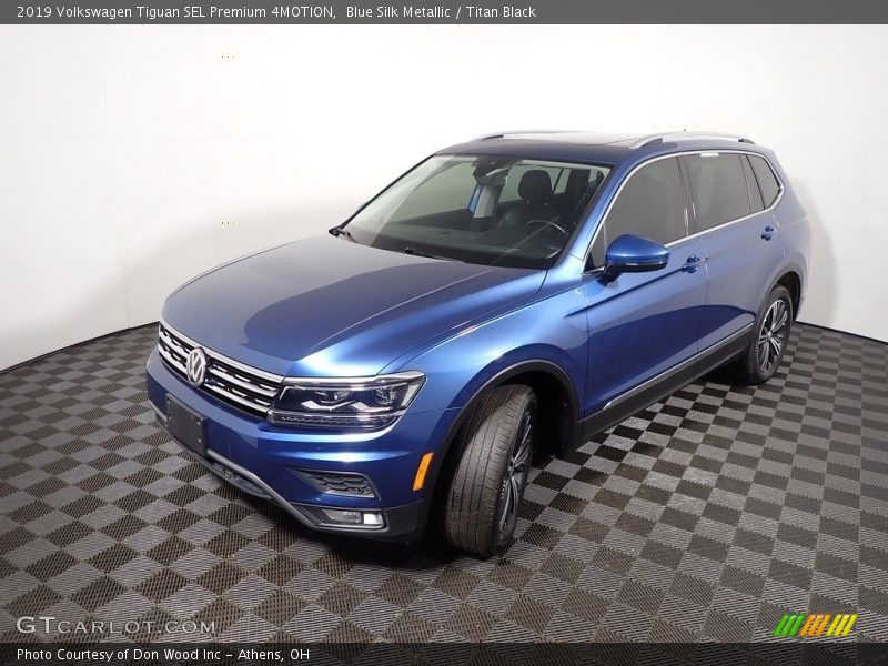 Blue Silk Metallic / Titan Black 2019 Volkswagen Tiguan SEL Premium 4MOTION