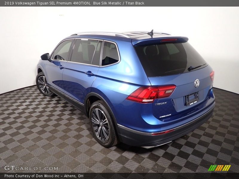 Blue Silk Metallic / Titan Black 2019 Volkswagen Tiguan SEL Premium 4MOTION