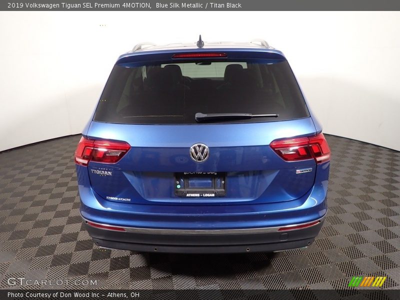 Blue Silk Metallic / Titan Black 2019 Volkswagen Tiguan SEL Premium 4MOTION
