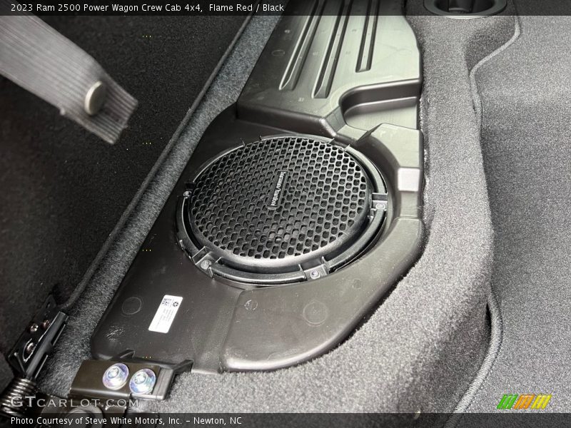 Rear Seat of 2023 2500 Power Wagon Crew Cab 4x4