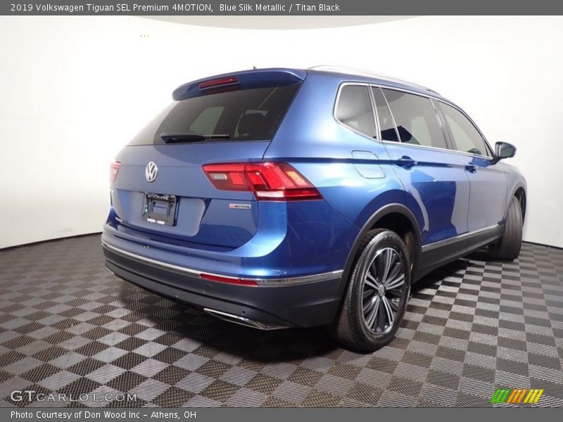 Blue Silk Metallic / Titan Black 2019 Volkswagen Tiguan SEL Premium 4MOTION