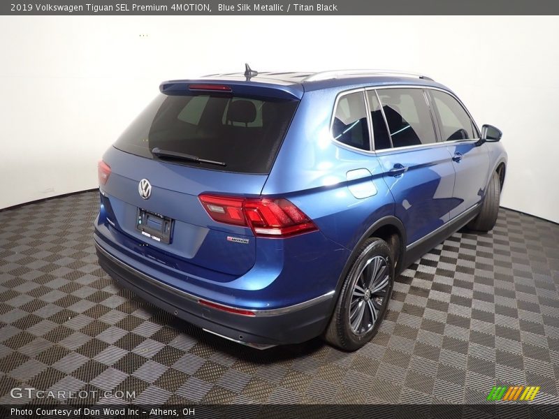 Blue Silk Metallic / Titan Black 2019 Volkswagen Tiguan SEL Premium 4MOTION