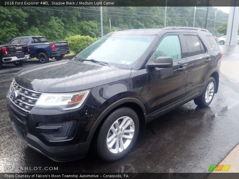 Shadow Black / Medium Light Camel 2016 Ford Explorer 4WD