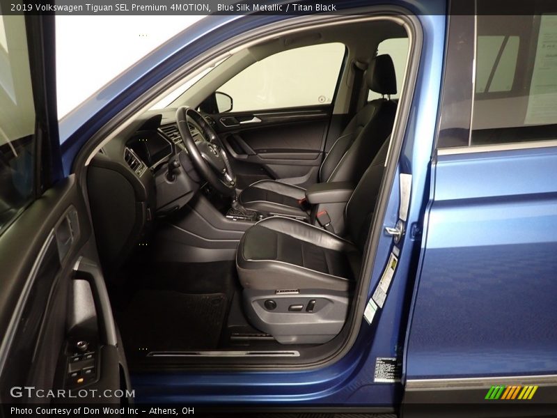 Blue Silk Metallic / Titan Black 2019 Volkswagen Tiguan SEL Premium 4MOTION