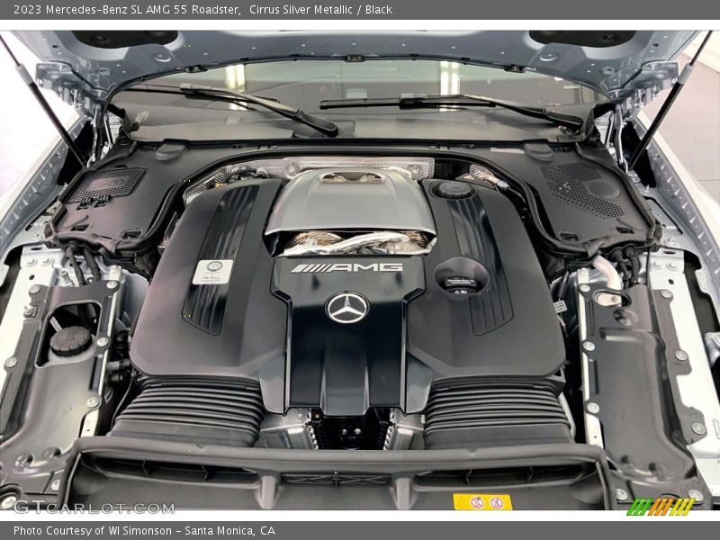  2023 SL AMG 55 Roadster Engine - 4.0 Liter DI biturbo DOHC 32-Valve VVT V8