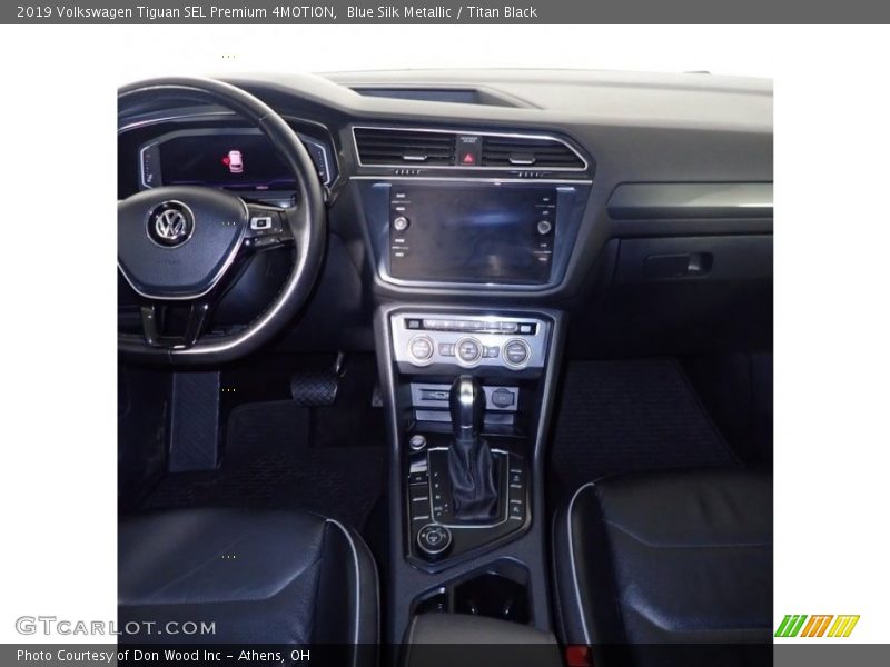 Blue Silk Metallic / Titan Black 2019 Volkswagen Tiguan SEL Premium 4MOTION