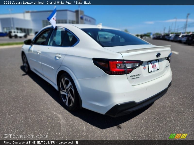 Crystal White Pearl / Slate Black 2022 Subaru Legacy Limited