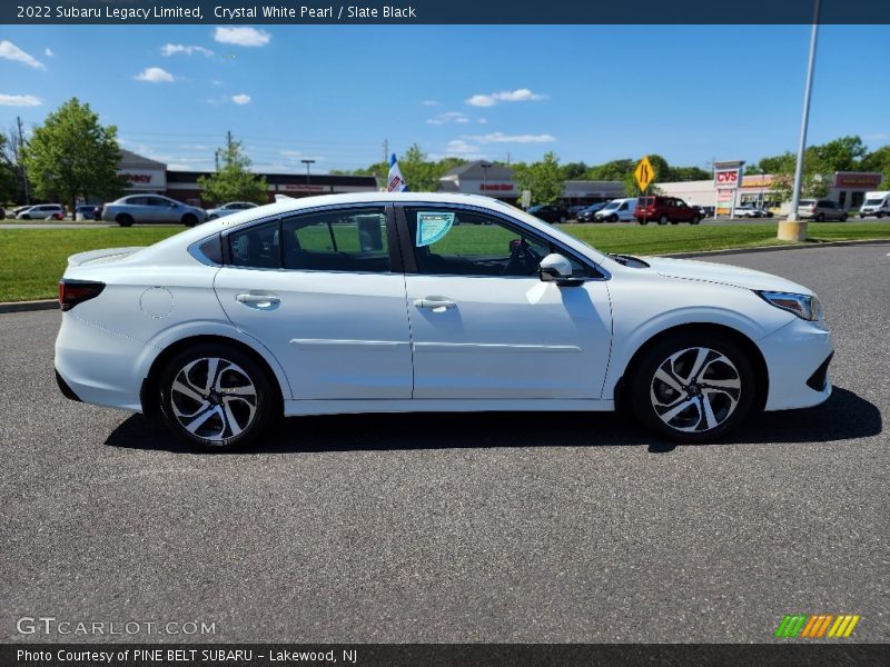 Crystal White Pearl / Slate Black 2022 Subaru Legacy Limited