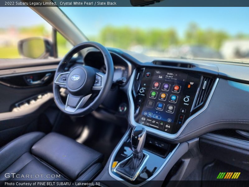 Crystal White Pearl / Slate Black 2022 Subaru Legacy Limited