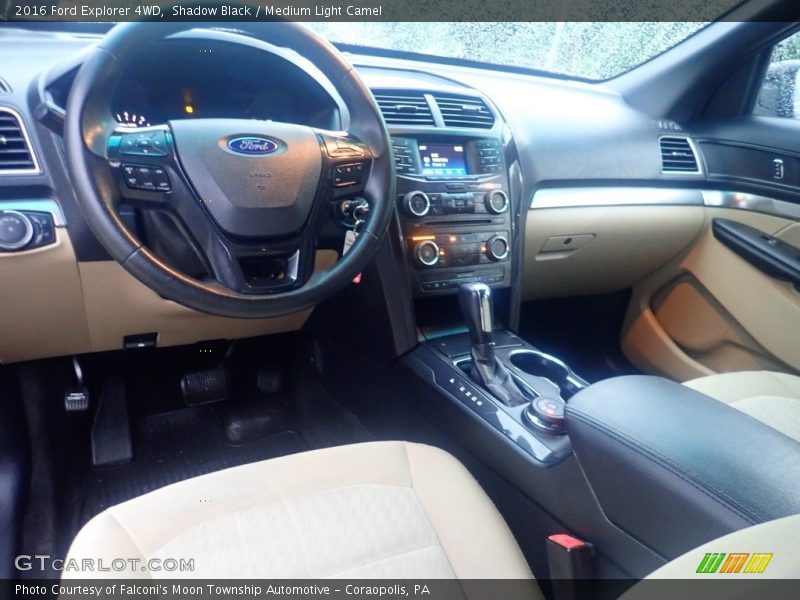 Shadow Black / Medium Light Camel 2016 Ford Explorer 4WD