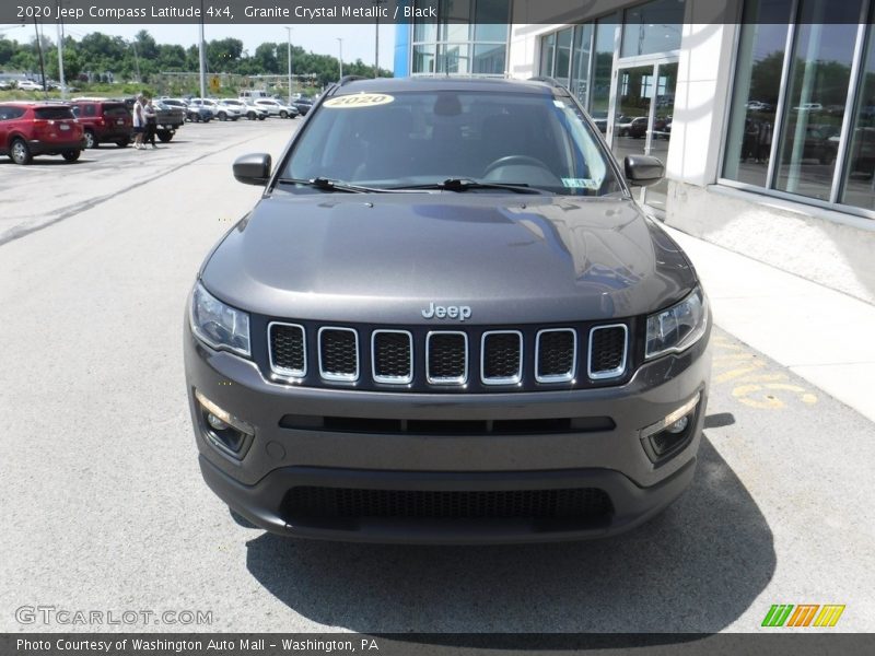 Granite Crystal Metallic / Black 2020 Jeep Compass Latitude 4x4